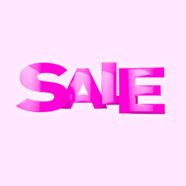 Shop SALE sign - up to 50 % off your favourite k beauty products