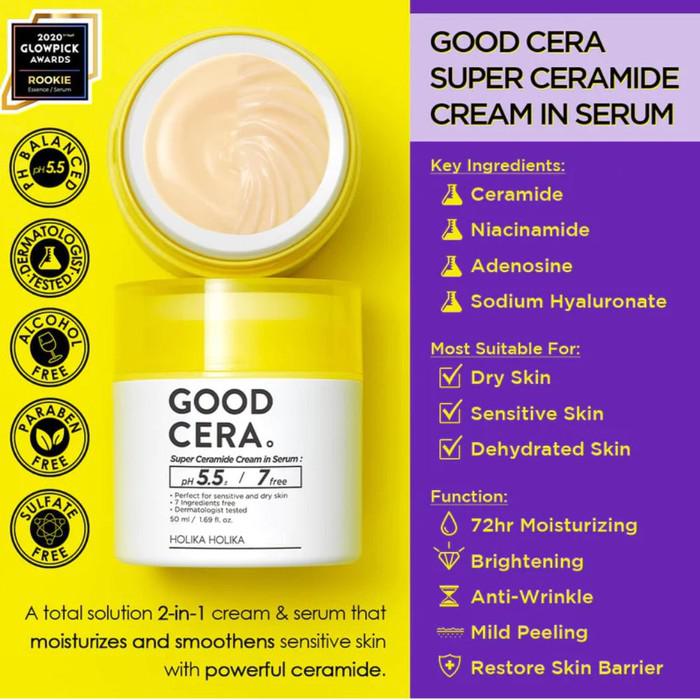 Holika Holika - Good Cera Super Ceramide Cream in Serum