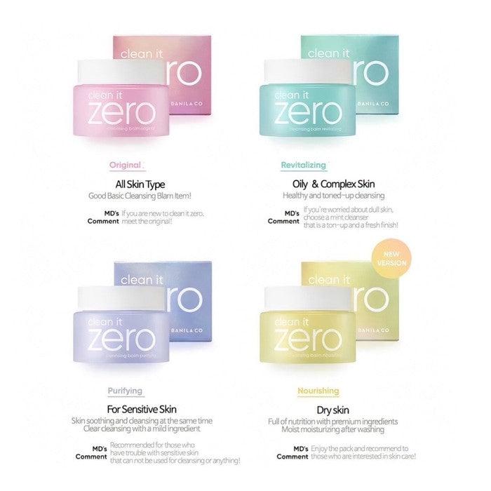 BANILA CO - Clean It Zero Special Trial Kit 4 Piece set (7ml x 4)