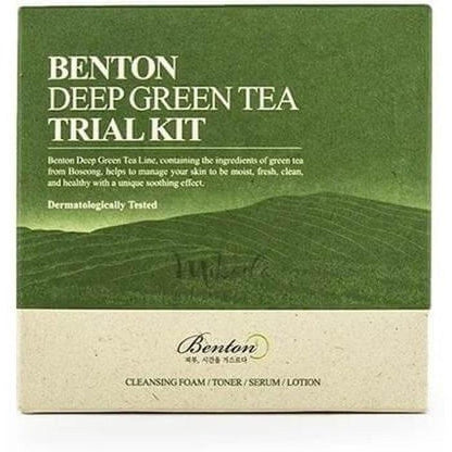 Packaging of BENTON Deep Green Tea Trial Kit