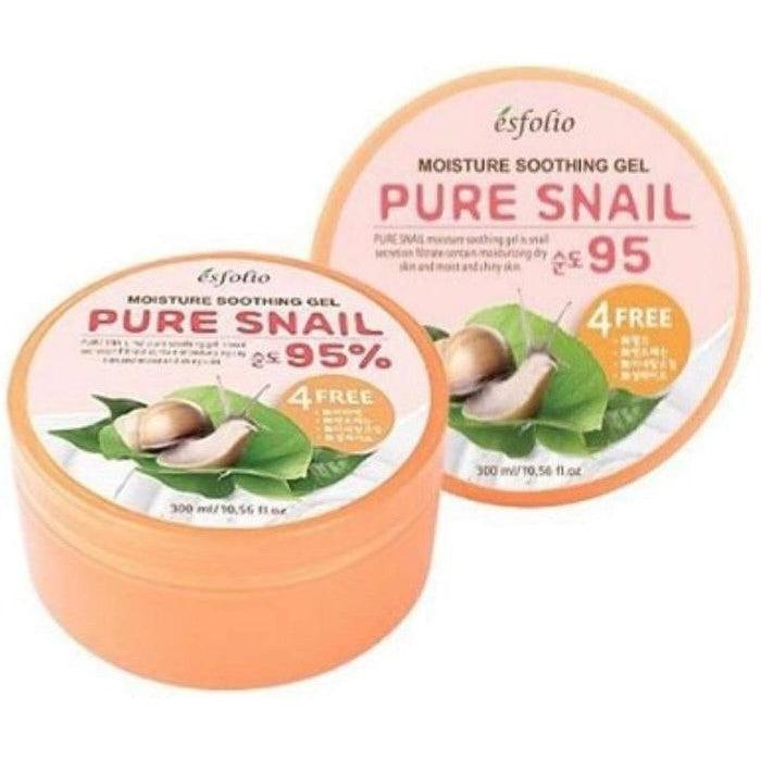 Packaging of esfolio - Pure Snail Moisture Soothing Gel 300ml