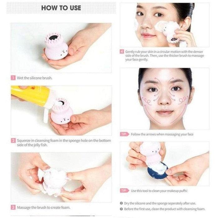 ETUDE - My Beauty Tool Exfoliating Jellyfish Silicon Brush