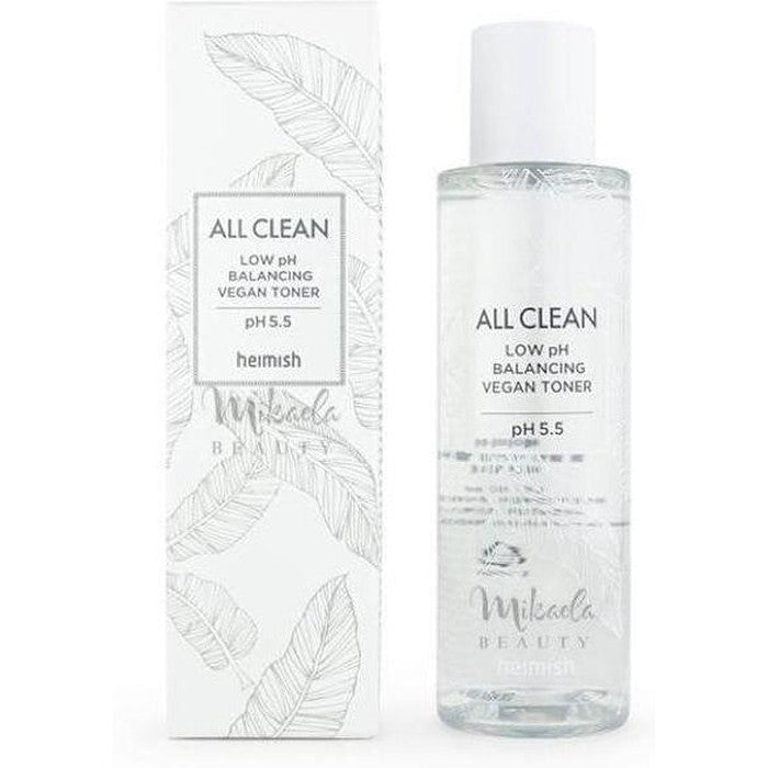 Packaging of heimish - All Clean Low pH Balancing Vegan Toner