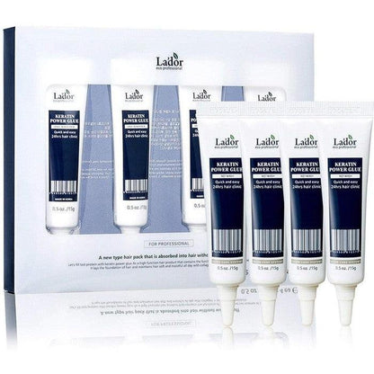 Packaging of LaDor - Keratin Power Glue Set 4pc