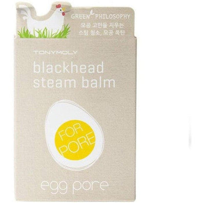 Packaging of TonyMoly Egg Pore Blackhead Steam Balm