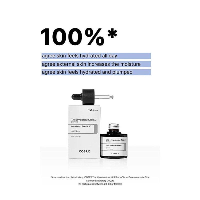 Packaging of COSRX - The Hyaluronic Acid 3 Serum