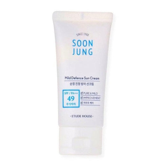 Featured image of ETUDE - Soon Jung Mild Defence Sun Cream-Moisturiser-K-Beauty UK
