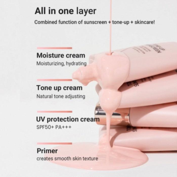 Packaging of Heimish - Bulgarian Rose Tone-up Sunscreen