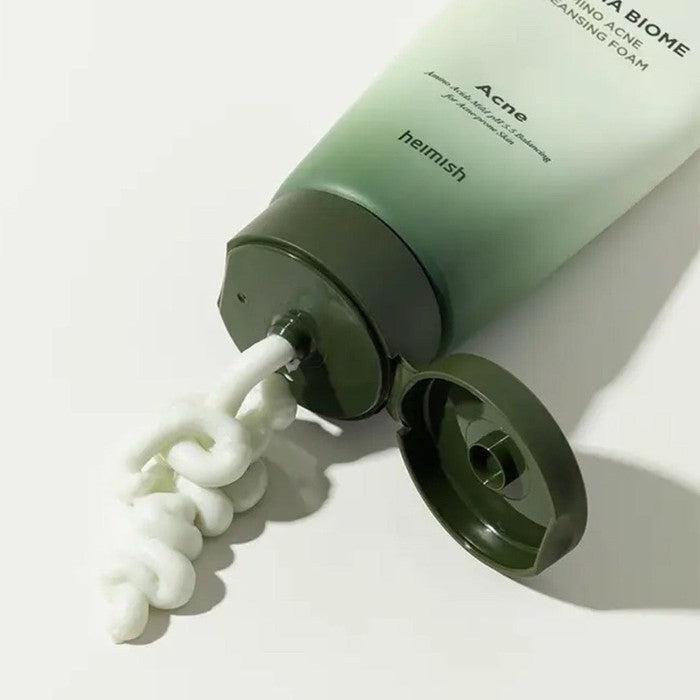 Packaging of heimish - Matcha Biome Amino Acne Cleansing Foam