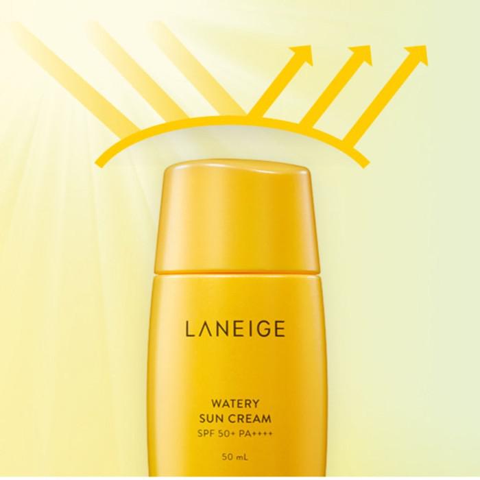Packaging of LANEIGE - Watery Sun Cream SPF50+ PA++++ 50ml