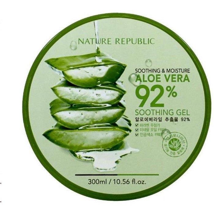 NATURE REPUBLIC Aloe Vera 92% soothing gel
