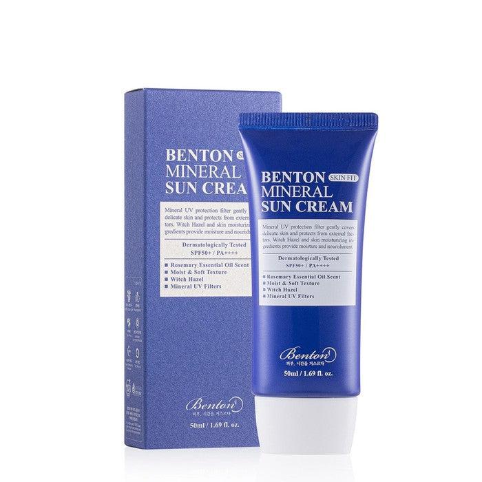 Packaging of Benton Skin Fit Mineral Sun Cream