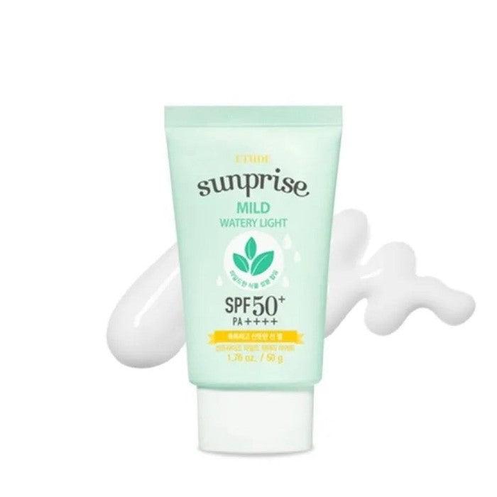 Packaging of ETUDE- Sunprise Mild Watery Light SPF 50 PA++++