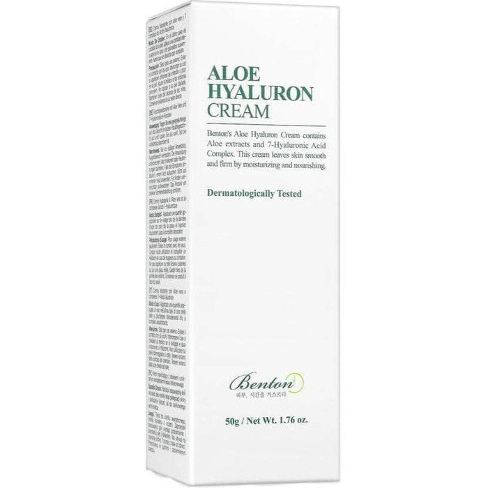 Packaging of Benton- Aloe Hyaluron Cream 50g