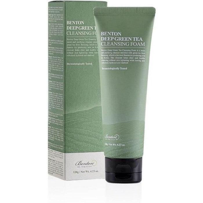 Packaging of Benton - Deep Green Tea Cleansing Foam