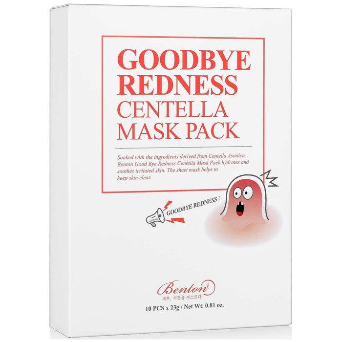 Packaging of Benton - Goodbye Redness Centella Mask