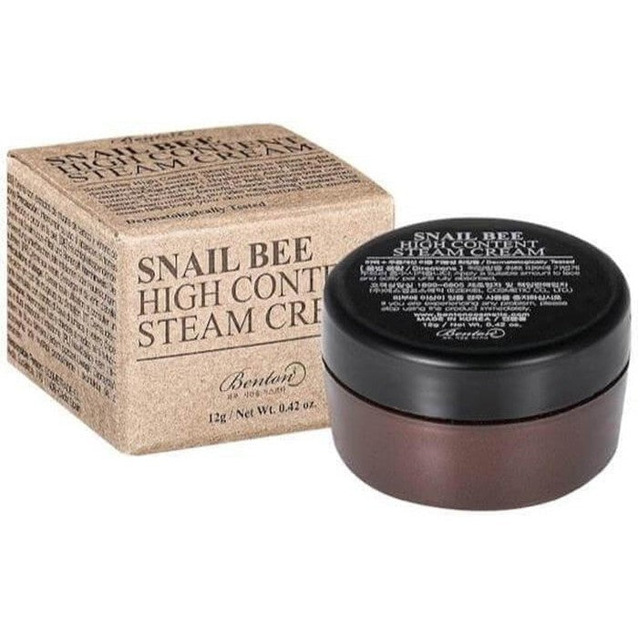 Packaging of Benton Snail Bee High Content Steam Cream Mini