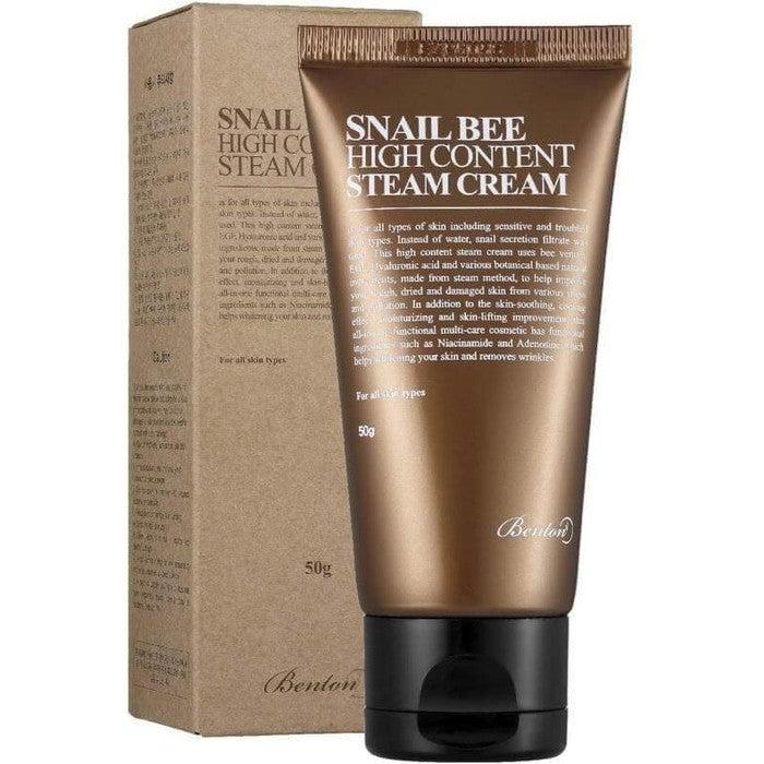 Packaging of Benton Snail Bee High Content Steam Cream