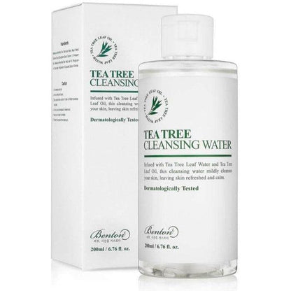 Packaging of Benton- Tea Tree Cleansing Water