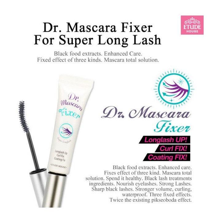 Packaging of ETUDE Dr Mascara Fixer #1 perfect lash