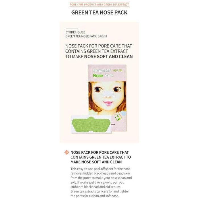 ETUDE - Green Tea Nose Patch