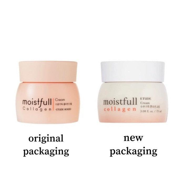 Packaging of ETUDE Moistfull Collagen Cream