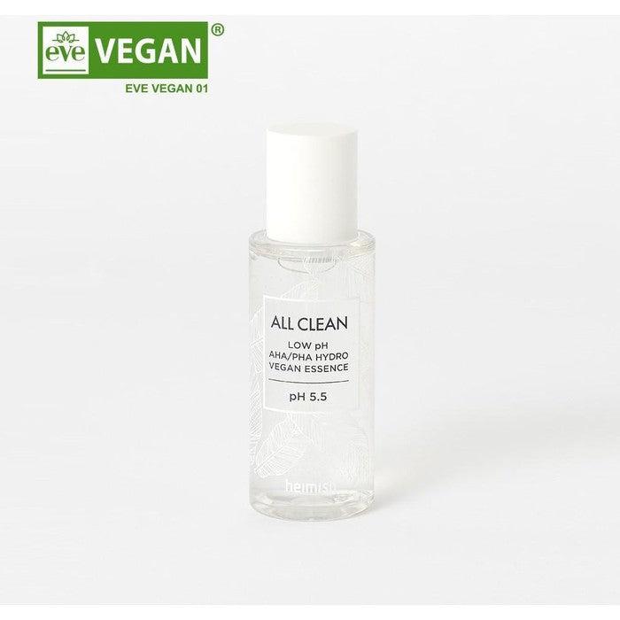 heimish - All Clean low pH AHA/PHA Hydro Vegan Essence 50ml