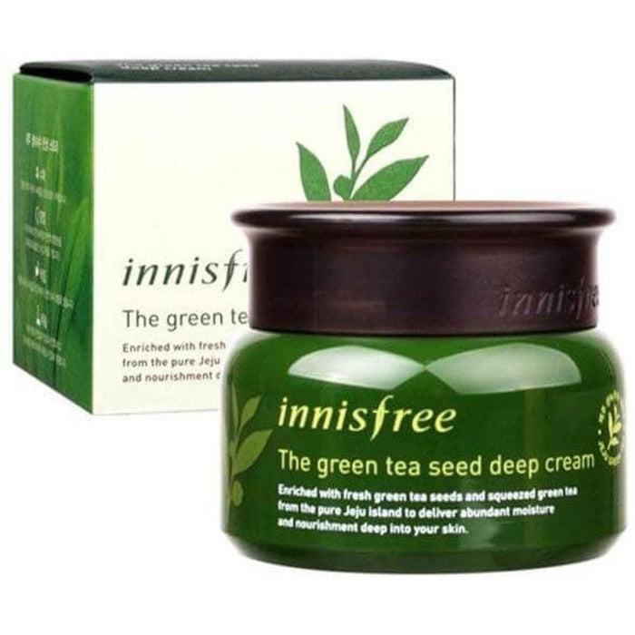 Packaging of Innisfree - Green Tea Seed Cream 50ml