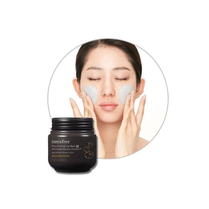 Innisfree Super Volcanic Pore Clay Mask 2X 100ml