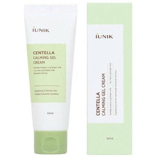 Packaging of IUNIK–Centella Calming Gel Cream 60ml