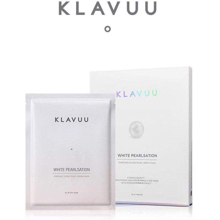 Packaging of KLAVUU - White Pearlsation Enriched Divine Pearl Serum Mask