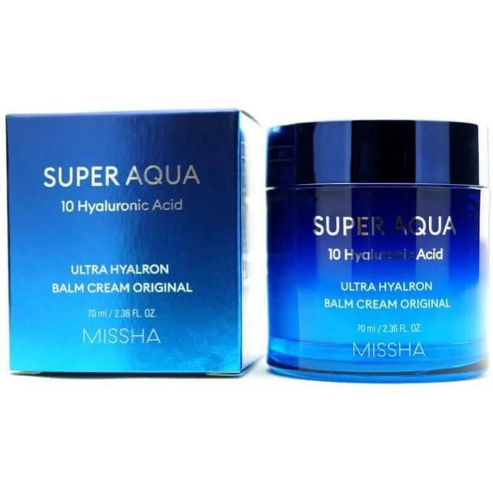 Packaging of Missha- Super Aqua Ultra Hyalron Balm Cream Original