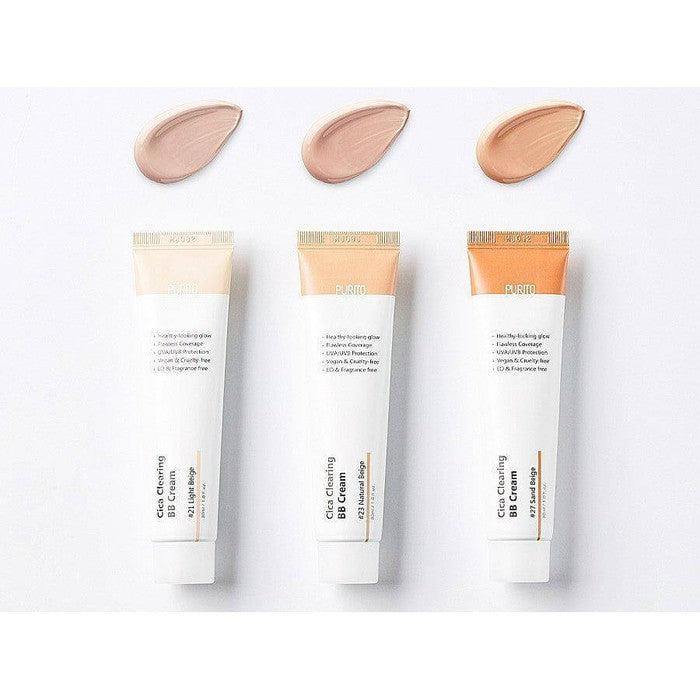 PURITO - Cica Clearing BB Cream - SPF38 PA+++ #27 Sand Beige