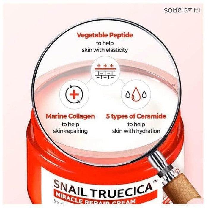 Packaging of SOME BY MI - Snail Truecica Miracle Repair Cream Mini