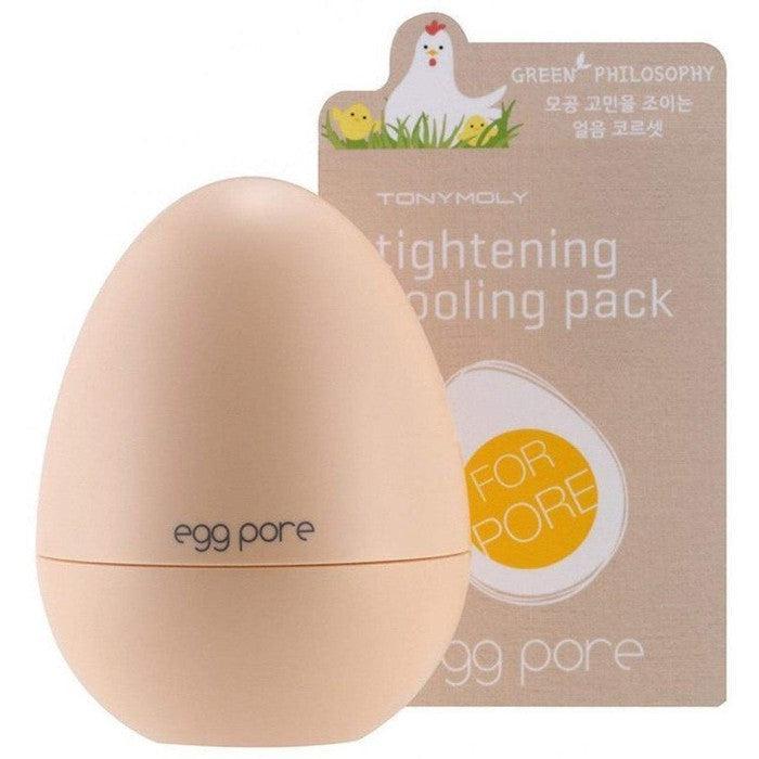Packaging of TonyMoly Egg Pore Tightening Cooling Pack