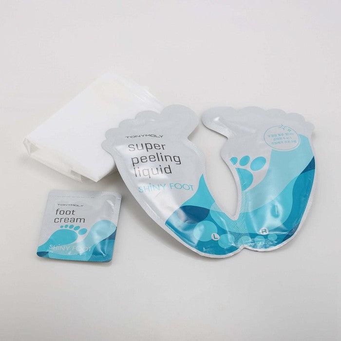 Packaging of TonyMoly Shiny Foot Super Peeling Liquid