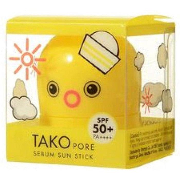 Packaging of TONYMOLY - Tako Pore Sebum Sun Stick SPF50+ PA++++