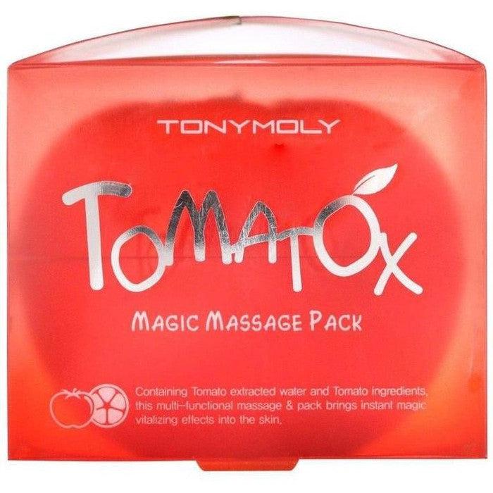 Packaging of TonyMoly Tomatox Magic Massage Pack